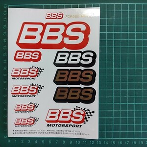 BBS カーホイール　カー　ステッカー