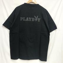 ○★新品 未使用 KINGZ プレイボーイ コラボレーションフォトTシャツ 黒L_画像3