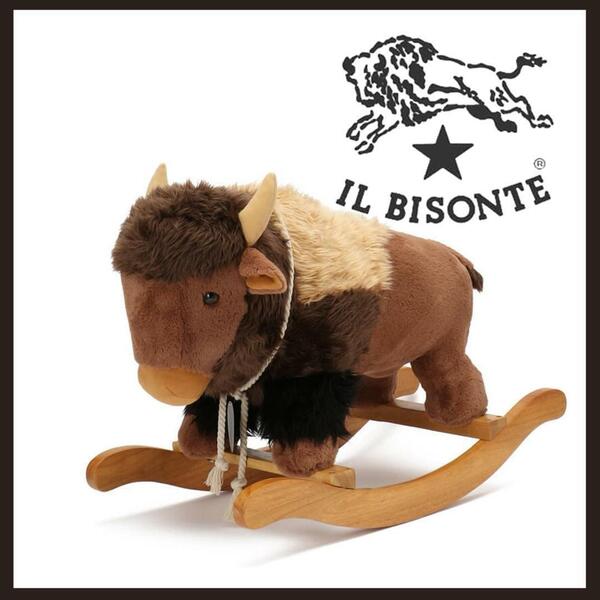 ○★新品 未使用 IL BISONTE ビッグバイソンドール うしさんぬいぐるみ○●