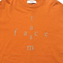 ○★訳有り 新品未使用　FACETASM（ファセッタズム）　ロゴビックTシャツ　1（Sサイズ）　オレンジ★○_画像5