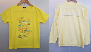 Bana8/衣類◆中古◆ellesse/エレッセ　Tシャツ/長袖 2枚セット イエロー系 カットソー サイズ表記L