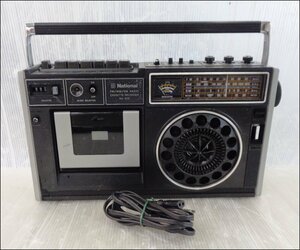 Bana8◆ジャンク◆National/ナショナル RQ-552 ラジオ/カセットレコーダー レトロ