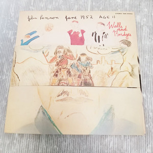 Bana8◆中古◆JOHN LENNON/ジョンレノン　WALLS AND BRIDGES　LPレコード