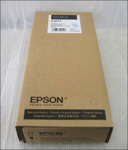 Bana8◆期限切れ◆EPSON エプソン 純正 インクカートリッジ ICBK57 フォトブラック 350ml