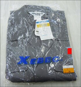 Bana8・衣類◆未使用◆XEBEC/ジーべック 襟付き長袖 A型ジャンバー LL グレー 7850 ワーク/作業服/作業着
