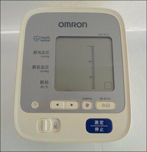 Bana8◆omron/オムロン HEM-8723 自動電子血圧計 22年製 健康 測定