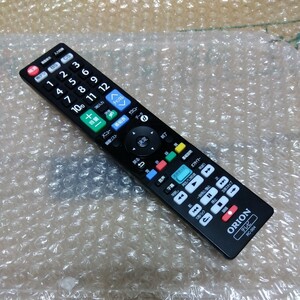 全ボタン動作確認済み 【匿名配送料230円！】 ORION RC-004 リモコン テレビリモコン オリオン 出品番号2