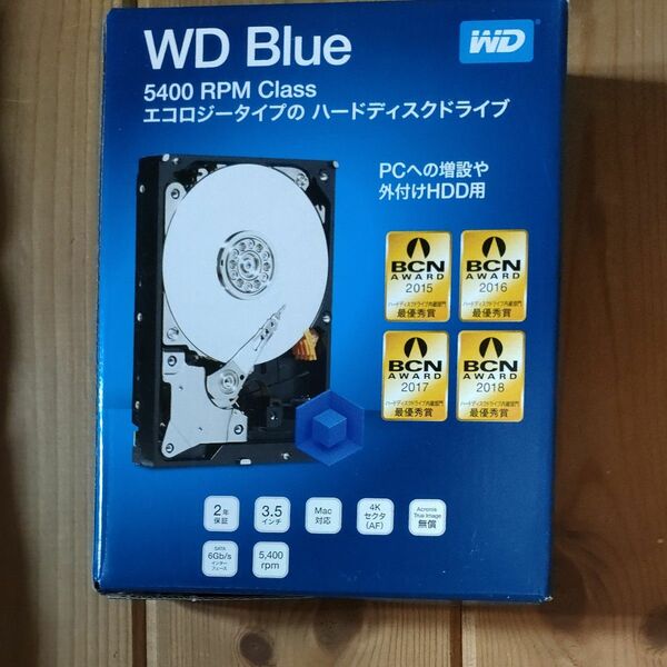 【新品】WD40EZRZ-RT2 ［WD Blue 4TB］CMR