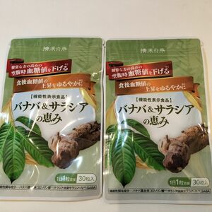 和漢の森 バナバ ＆ サラシアの恵み 30粒入り 2袋セット