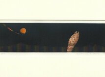 【GLC】佐藤暢男 「蝶と巻貝」 銅版画 直筆サイン 限定101部 日本美術家連盟会員 写実銅版画巨匠_画像2