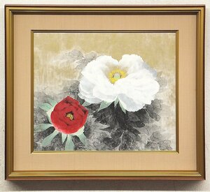 Art hand Auction [GLC] 松本隆明 富贵香 日本画 10尺寸贴纸, 英特特别奖, 老师：松尾敏夫, 绘画, 日本画, 花鸟, 野生动物