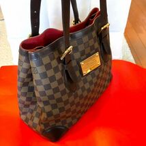 【美品】LOUIS VUITTON ダミエ　ハムステッドGM トートバッグN51203_画像3