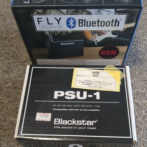 未使用品　Blackstar FLY3 BLUETOOTH REDLINE 専用アダプターPSU-1セットアンプ ギターアンプ ブラックスター イケベ楽器　