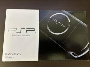 新品 PSP プレイステーション・ポータブル ピアノ・ブラック PSP-3000PB