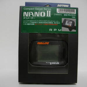 送料無料 デイトナ DAYTONA NANO2 RPM タコメーター 78597 未使用の画像1