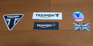 【TRIUMPH】トライアンフ　1セット　5枚ステッカーです