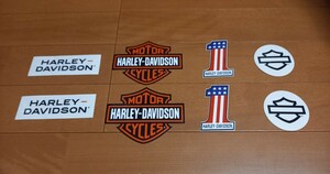 【HARLEY DAVIDSON】ハーレーダビットソン　２セット　８枚ステッカーです