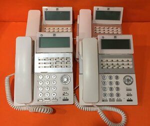 サクサ ビジネスフォン TD810(W) 18ボタン 電話機　4台セット