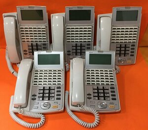 NTT ビジネスフォン NX-(36)STEL-(1)(W) 電話機 5台セット