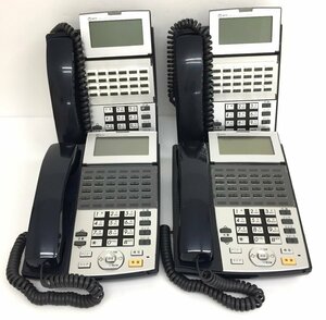 NTT ビジネスフォン NX-(24)STEL-(1)(K) 電話機 4台セット