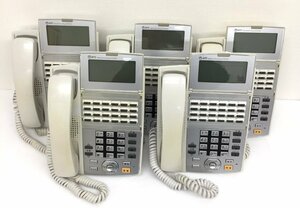 NTT ビジネスフォン NX-(24)STEL-(1)(W) 電話機 5台セット