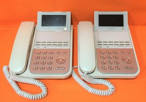 ナカヨ ビジネスフォン　NYC-12iF-SDW 電話機 2台セット
