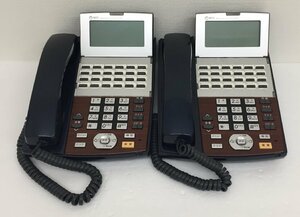 NTT ビジネスフォン NX-(24)STEL-(1)(K) 電話機 2台セット