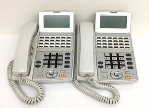 NTT ビジネスフォン NX-(24)STEL-(1)(W) 電話機 2台セット