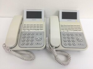 ナカヨ ビジネスフォン NYC-24iF-SDW 電話機 2台セット