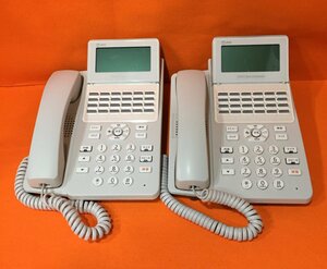 NTT ビジネスフォン A1-(24)STEL-(1)(W) 電話機 2台セット
