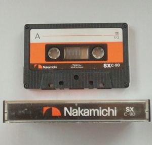 Nakamichi SX C-90 カセットテープ (録音済中古） /ハイポジションテープ/クロームテープ/TypeⅡ/ナカミチ