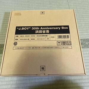 \J.BOY\30th Anniversary Box 完全生産限定盤　浜田省吾　CD DVD 郵送用段ボール付き