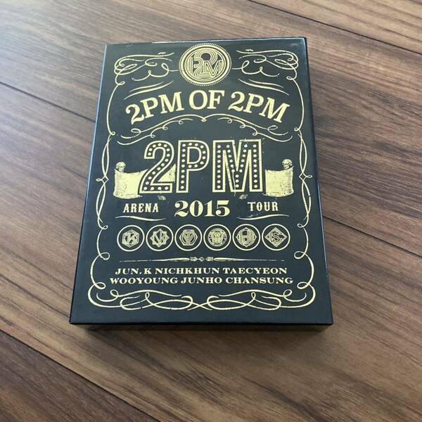 2PM/ARENA TOUR 2015 2PM OF 2PM 初回生産限定盤・4枚組DVD 2PM / テギョン / WOOYOUNG ニックン　ジュノ / チャンソン / Jun.K / イェリン