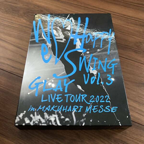 Blu-ray GLAY LIVE TOUR 2022 WeHappy Swing～Vol.3 Presented by HAPPY SWING 25th Anniv. in MAKUHARI MESSE G-DIRECT限定盤 SPECIAL BOX