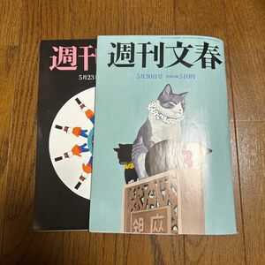 週刊文春　2冊