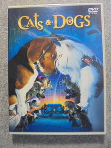 DVD 　VFXスパイ・ムービー　「 Cats&Dogs 」　中古良品