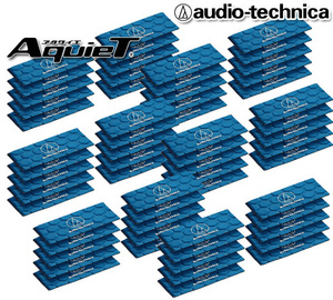 送料無料 オーディオテクニカ デッドニング バイブレーションコントローラー 制振材 AT-AQ452 （10枚入）×6個セット