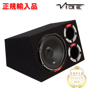 正規輸入品 ViBE audio ヴァイヴオーディオ 12インチ（30cm） サブウーファー搭載 ウーハーボックス SLICKCBR12-V7