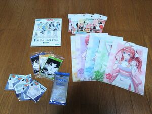 名探偵コナン、五等分の花嫁、SPY×FAMILY、カードなどなど色々