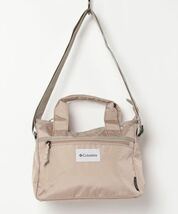 最新作 送料無料 コロンビア【Colombia】Polyester TWILL Shoulder Tote PU 8631 ショルダーバッグ トートバッグ ベージュ_画像1