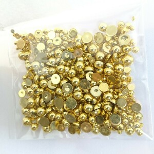  half jpy pearl ( size mix)7g| Gold * deco parts nails | anonymity delivery 
