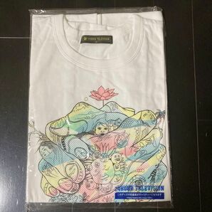 24時間テレビ 2019 チャリティーTシャツ カラー 白 嵐 大野智 デザイン サイズM ／バンダナ　カラー　白