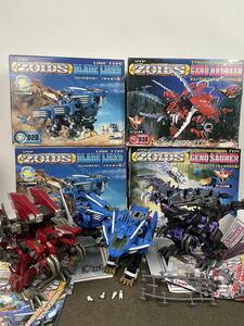 *TOMY ZOIDS 4 point summarize 028 034 026jeno The ula- blur - Driger jeno Bray car that time thing Zoids Tommy original box owner manual *