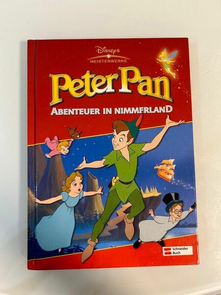 ピーターパン　絵本　英語 ディズニー Disney Peter 洋書　教育　育児　学習