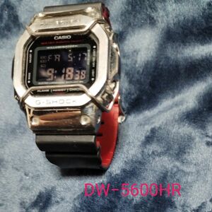  G-SHOCK CASIO　DW−5600HR メタル腕時計