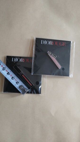 DIOROUGE ピンバッジ　2種セット　Dior