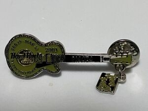 ピンズ　ハードロックカフェ　誕生日 うお座 2003 ギター　HARD ROCK CAFE HAPPY BIRTHDAY GUITAR PIN PISCES ZODIAC ピンバッジ