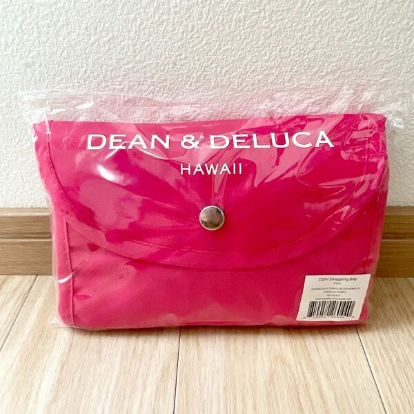 DEAN&DELUCA HAWAII ショッピングバッグ　エコバッグ　新作　ピンク