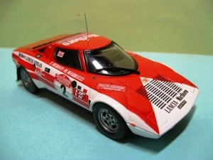 1/43 Lancia * Stratos HF '74 sun remo Rally victory Marlboro