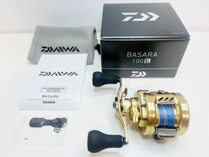 DAIWA ダイワ 21バサラ 100L 左巻き 両軸リール BASARA ダブルハンドル